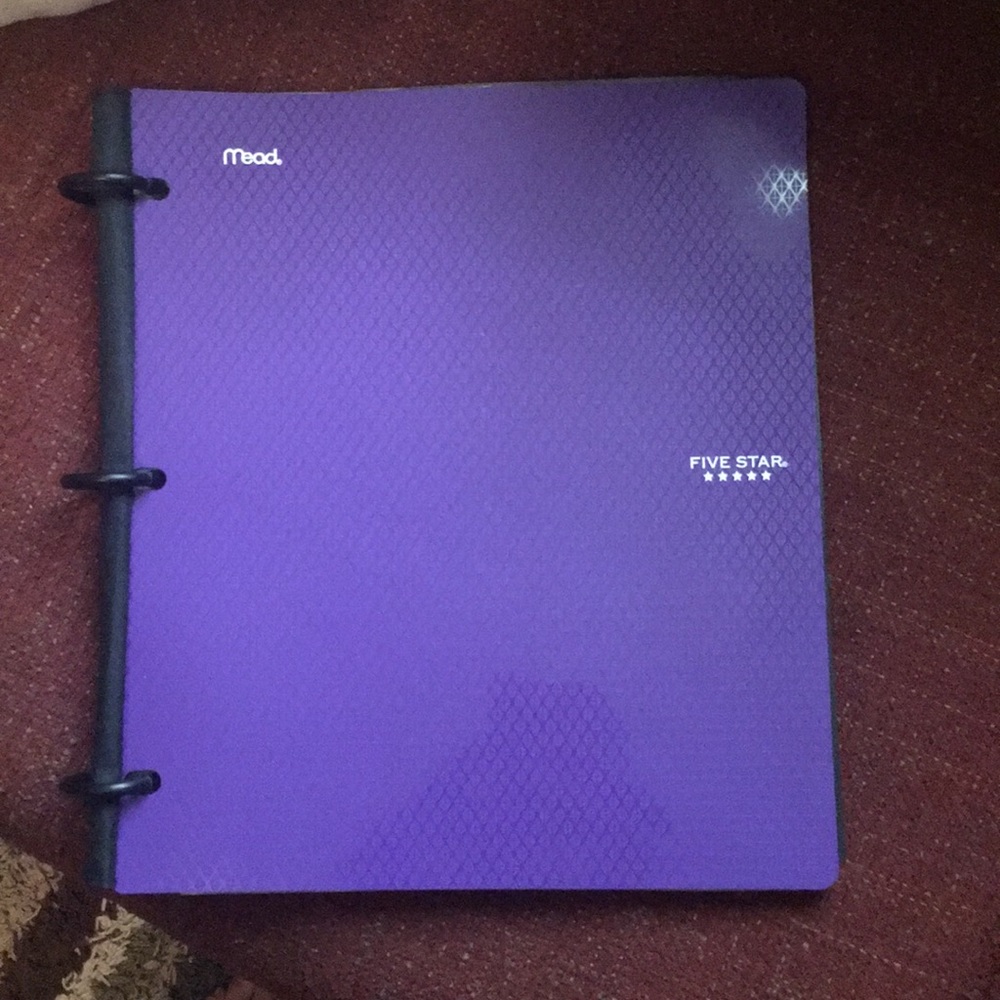 Binder Notebook with Dividers